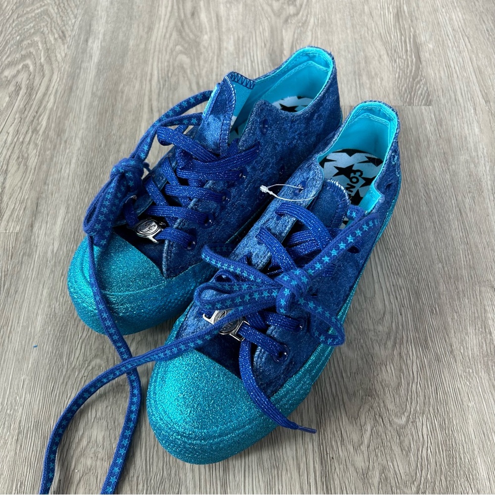 Converse Blue and Teal Women's Shoes